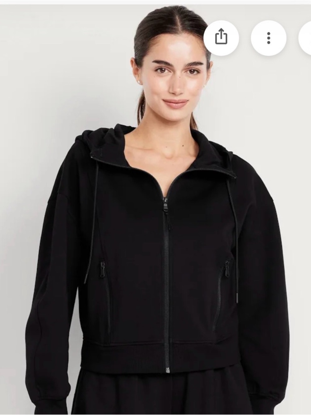 Old Navy Dynamic Fleece Full-Zip Hooded Sweatshirt